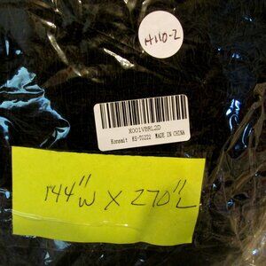 H110-NIP LARGE Black Creepy Netting-144"x 270" equals 12'x22.5'